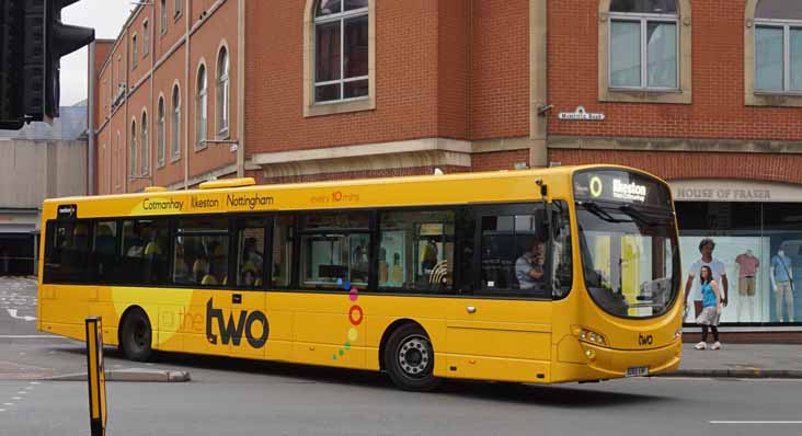 Trent Barton Volvo B8RLE Wright 774 twos